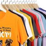 Personalisierte Hund Mama Papa Baumwolle T-shirt Geschenk für Mutter Vater Hundeliebhaber