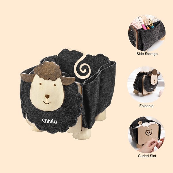 Sheep Shape Sewing Storage Organizer