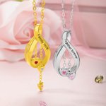 Personalized Family Birthstones Infinity Necklace for Mother's Day Jewelry Gifts