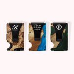 Pince à Billets en Bois et Résine Personnalisée avec Nom et Motif Cadeau Anniversaire Fête des Pères pour Mari Papa