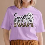 T-Shirt Personnalisé avec Nom et Numéro Cadeau Anniversaire Fête pour Maman Amatrice de Sport avec Ballon