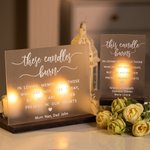 Personalised Acrylic Wedding Memorial Sign In Loving Memory Sign Gifts for Newlyweds Couples