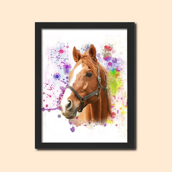 Pet Painting Photo Frame