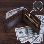 Personalisierte Ballsportarten Herren Leder Brieftasche mit Sport Nummer und Name