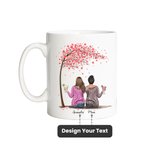 Personalized Mug Mother and Daughter Forever Linked Together