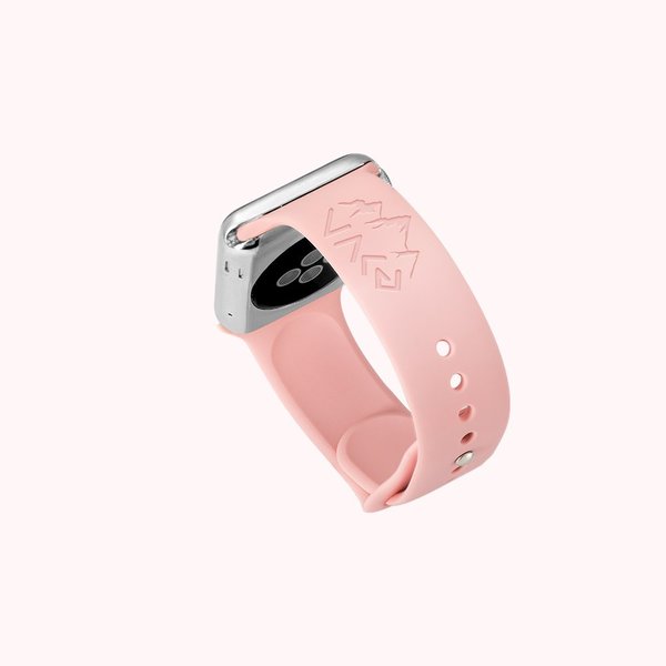 Bracelet de montre en silicone personnalisé avec versets bibliques pour Apple Samsung