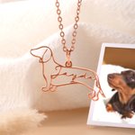 Collana da donna personalizzata con nome del cane, regalo per chi ama gli animali domestici