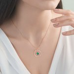 Collar personalizado de Constelaciones del Zodiaco con Piedras de Nacimiento