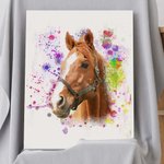 Personalised Pet Painting Photo Frame