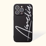 Coque silicone matte personnalisée pour iPhone Apple Achetez-en une et recevez-la gratuitement