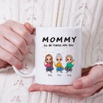 Personalized  I'll Be There for You 11oz Ceramic Coffee Mug Birthday Mother's Day Gift for Mom