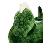 Personalized Easter Basket Dinosaur Plush Basket  Tyrannosaurus for Kids