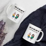 Personalized  I'll Be There for You 11oz Ceramic Coffee Mug Birthday Mother's Day Gift for Mom