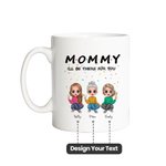 Personalized  I'll Be There for You 11oz Ceramic Coffee Mug Birthday Mother's Day Gift for Mom