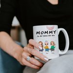 Personalized  I'll Be There for You 11oz Ceramic Coffee Mug Birthday Mother's Day Gift for Mom