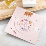 Personalized Greeting Card for Mom I love you to the Moon and back