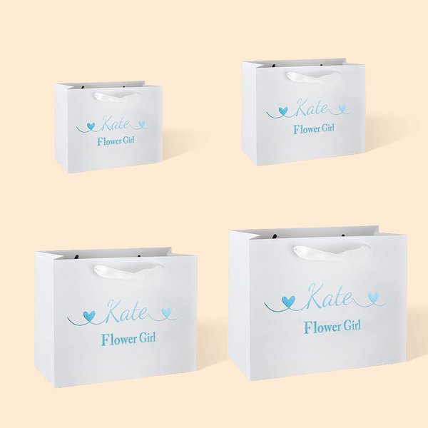 Personalised 3pcs Wedding Bag Party Goody Bags