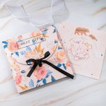 Personalized Greeting Card for Mom I love you to the Moon and back