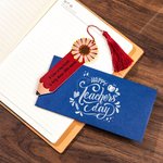 Personalized Aluminum Pencil Shape Bookmark for Teacher