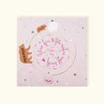 Personalized Greeting Card for Mom I love you to the Moon and back