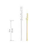 Personalized Wedding Party Centerpiece Acrylic Name Drink Stir Sticks 5 Pcs