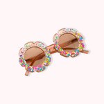 Lunettes de soleil pour enfants personnalisées pour filles avec texte