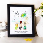 Personalized Best Friend Beach Holiday Style Frame for Bestie Sister Gift
