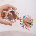Personalized Kid Sunglasses for Girls with Text
