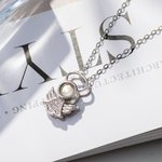 Personalisierte Foto Projektion 100 Sprachen Ich liebe dich Projektion Schutzengel Flügel Halskette