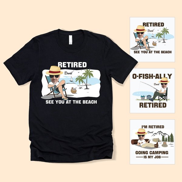 Funny Retirement T-shirt Gift for Retirees