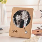 Personalized Photo Album Music Record Player for father, Gifts for music lovers, Birthday/Father's Gift for Dad/Grandpa