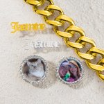 Breloques en métal bling bling personnalisées pour chaussures en croc