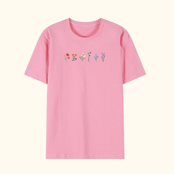 LGBT Pride Wildflowers Rainbow T-Shirt