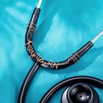 Personalisierte Stethoskop Namensschild Geschenk für Arzt oder Krankenschwester