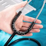 Personalisierte Stethoskop Namensschild Geschenk für Arzt oder Krankenschwester