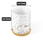 Personalised Mama Bear Metal Candle Holder Gift for Mother