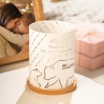 Personalised Mama Bear Metal Candle Holder Gift for Mother