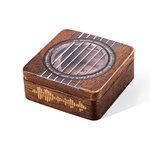 Personalized Resonance Chamber Appearance Guitar Pick Storage Engraved Case Gift for Guitar Lover