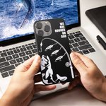 Henkilökohtainen koukussa isä lasten nimet kalastus iPhone asia isälle