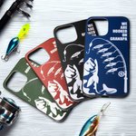 Henkilökohtainen koukussa isä lasten nimet kalastus iPhone asia isälle