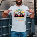 Personalisierte Being A Dad ist eine Ehre T-Shirt Vatertag Geschenk