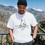 T-shirt personnalisé avec les noms du père et des enfants Cadeau de fête des pères pour papa