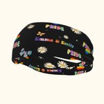 Personalized No-Slip With Moisture Wicking LGBTQ Pride Sweatband for Men and Women