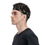 Personalized No-Slip With Moisture Wicking LGBTQ Pride Sweatband for Men and Women