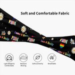 Personalized No-Slip With Moisture Wicking LGBTQ Pride Sweatband for Men and Women