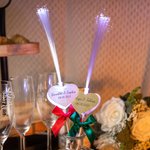 Personalized Light up Fiber Optic Sticks for Wedding Glow Party Supplies