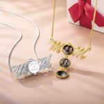 Collar personalizado MOM Caja de fotos multicapa plegable