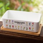 Pot de Fleurs Personnalisé avec Nom et Fleur de Mois de Naissance Cadeau pour Mère ou Grand-Mère