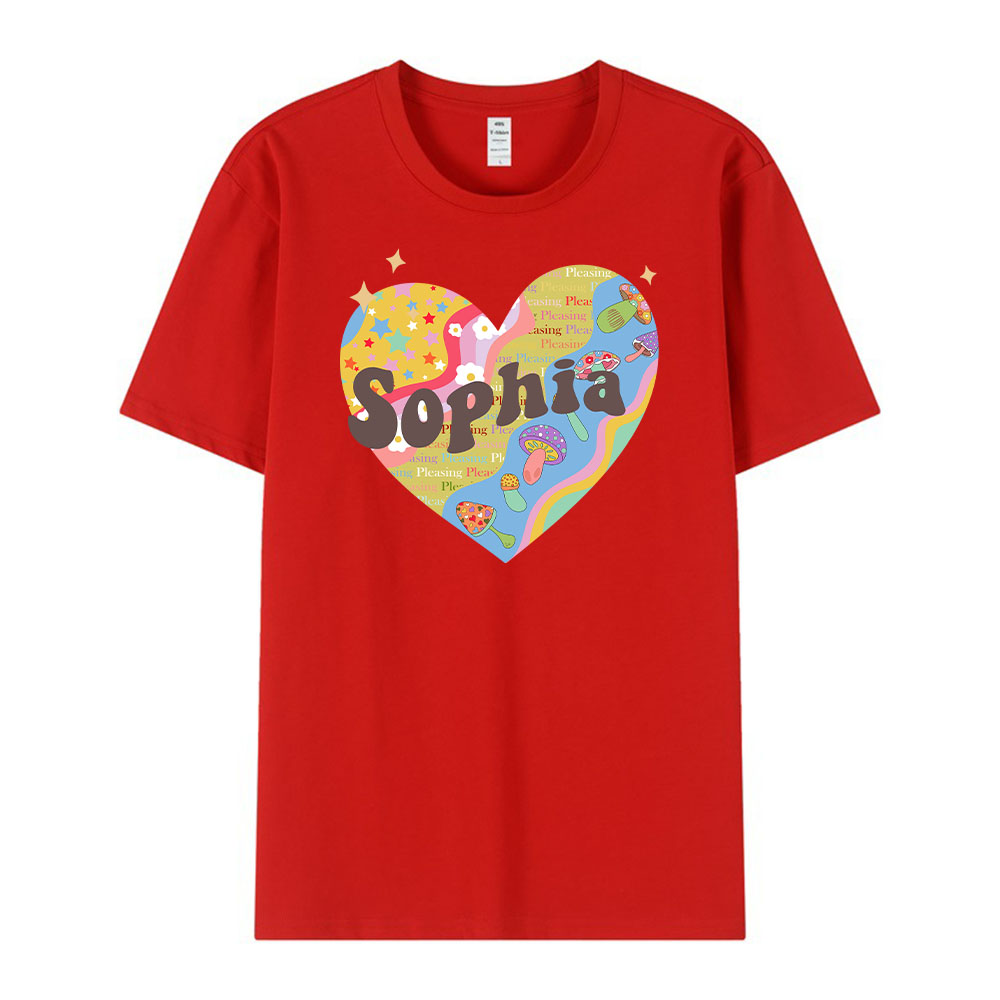 Heart Tile - Inspired By Harry Styles - Sustainably Made Kids T-shirt main image 1