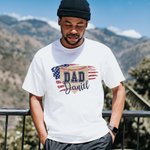 Personalized Baseball with Name Family T-shirt for American Independence Day 4th of July